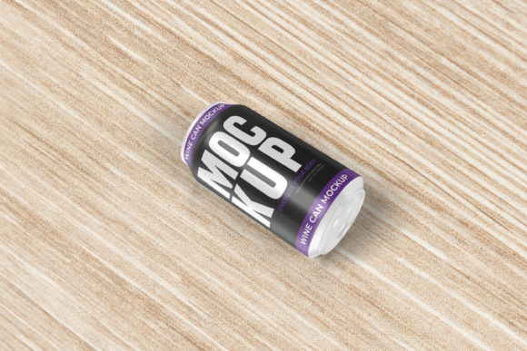 Beer Can Mockup V8: Professional 3D Display