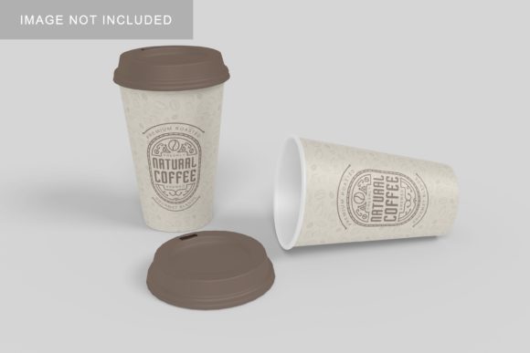 Coffee Cup Mockup V2: Elevating Brand Presentation with Realistic 3D Visualization