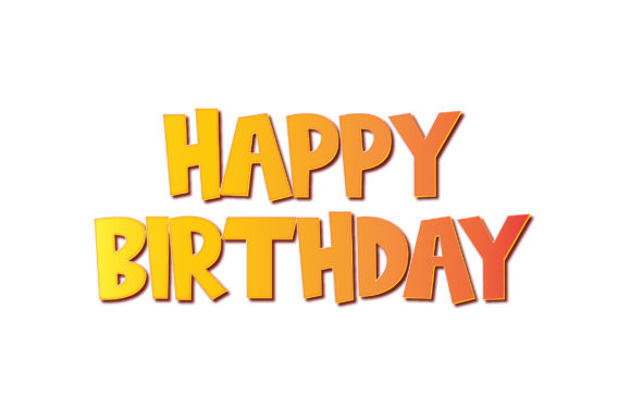 Happy Birthday 3d Text Effect