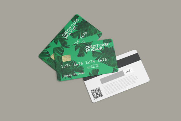 Mastering Professional Presentation with a Credit Card Mockup