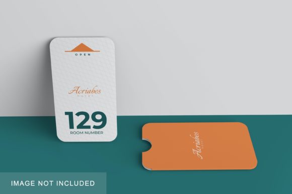 Minimalist Card Holder Mockup V4 for Professional Design