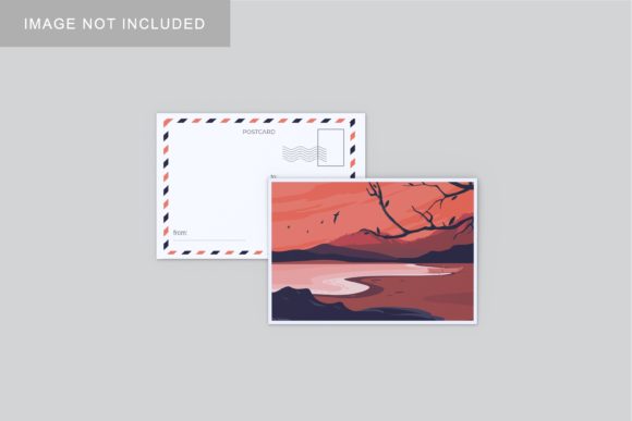 Postcard Mockup V1: Professional Design Showcase