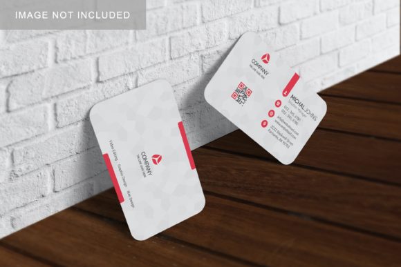 Realistic Business Card Mockup V3