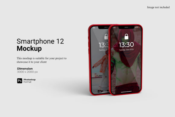 Smartphone 12 Mockup: Professional 3D Showcase